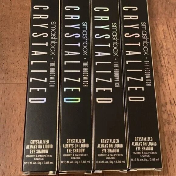 SMASHBOX + THE HOODWITCH Crystalized Always On Liquid Eye Shadow RHODONITE STAND - Picture 7 of 9